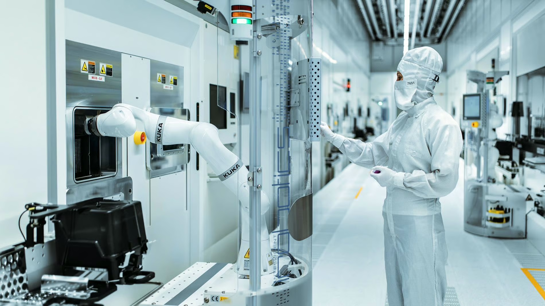 Semiconductor cleanroom served by Denim International